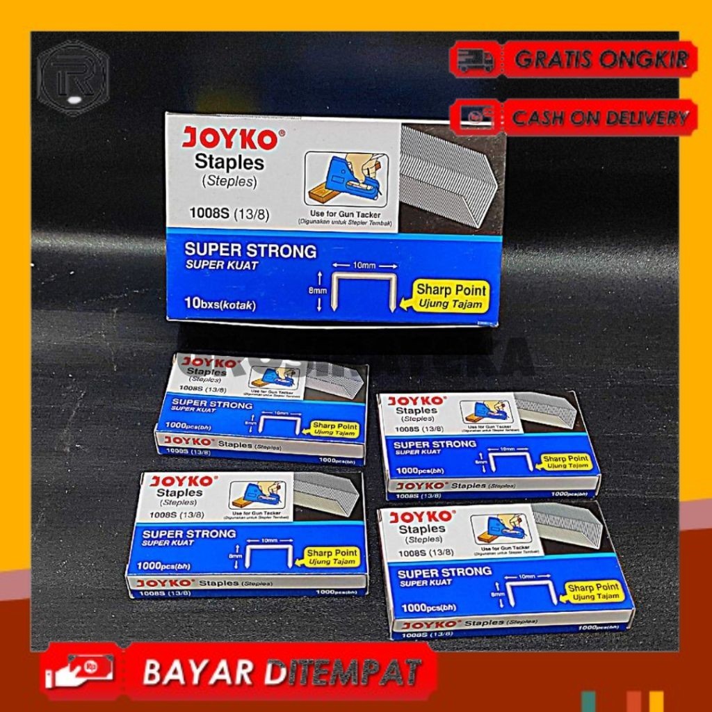 

REFILL STAPLES, STAPLES, ISI STEPLES 1008S JOYKO