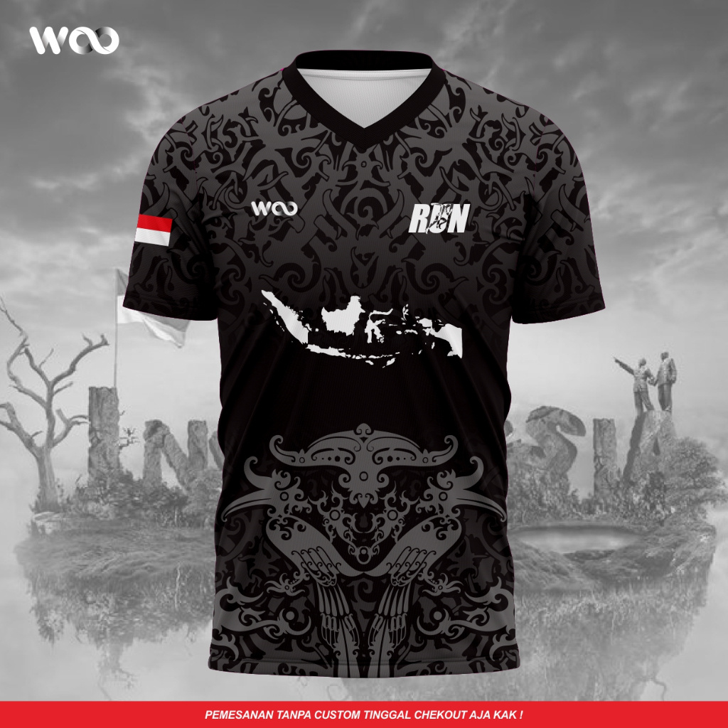 Jersey Running Motif Dayak Series 1