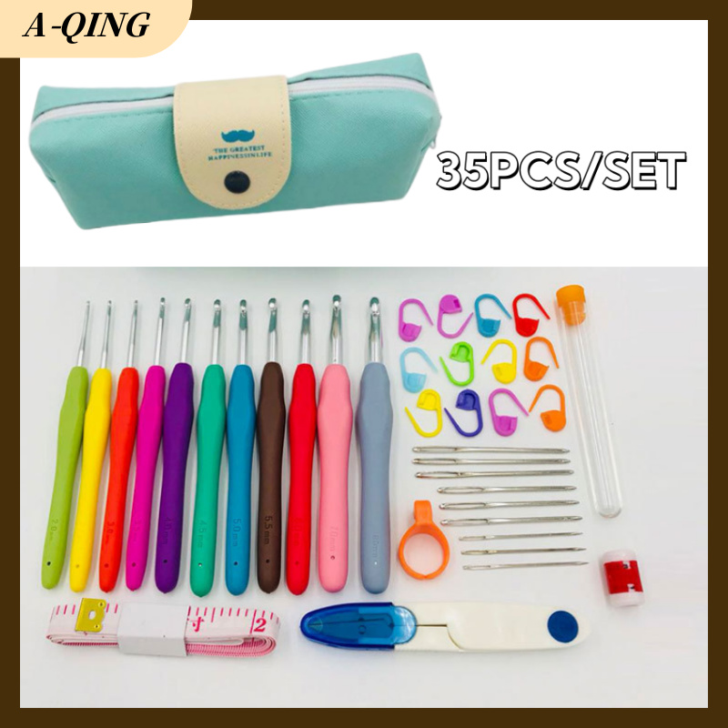 Alat Rajut/Perlengkapan Rajut / Jarum Rajut Set/Set Alat Rajut Set /Set Perlengkapan Rajut Dengan Ta