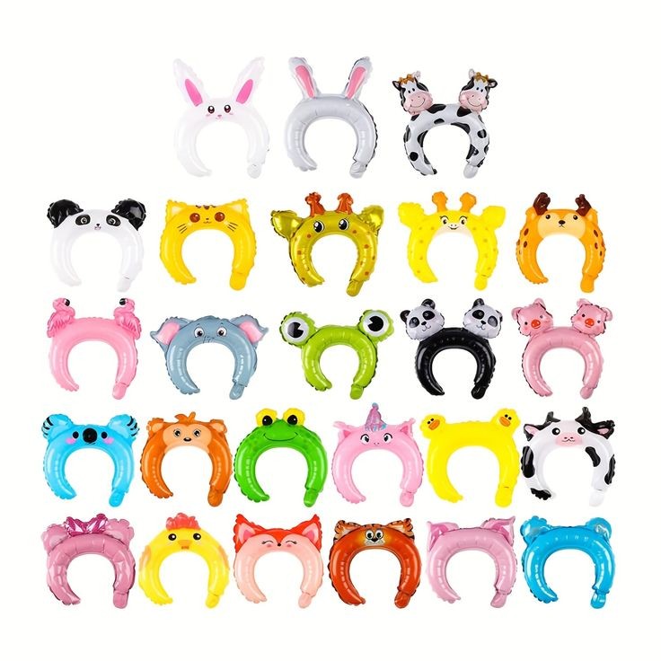 BALLOON FOIL HEAD BAND ANIMAL / BANDO BALON FOIL ANIMAL / BANDO ANIMAL / BANDO FOIL KARAKTER HEWAN
