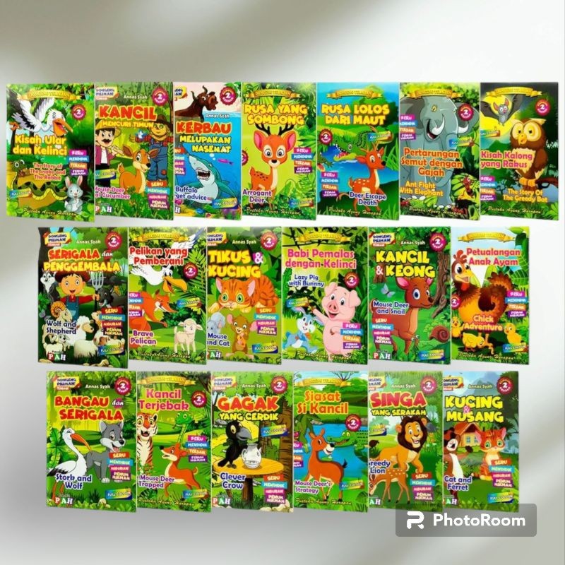 

Buku Cerita Anak Dongeng Teladan / Dongeng Pilihan Terbaik Full Color_PAH