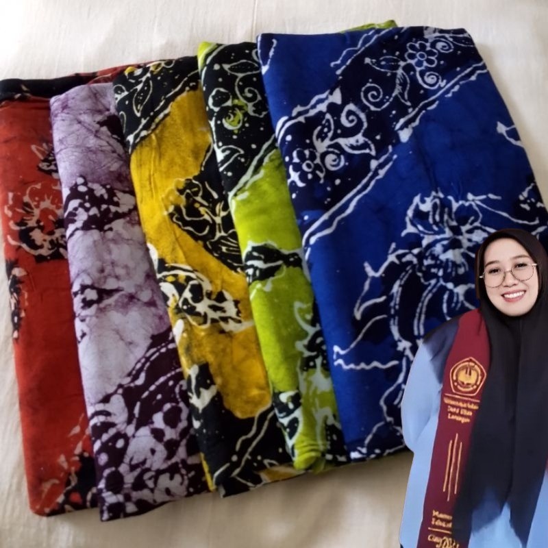 SARUNG BATIK TUBAN/SARUNG SANTRI/SARUNG MOTIF GOYOR/ SARUNG WANITA/SARUNG ORI TUBAN/belum jahit