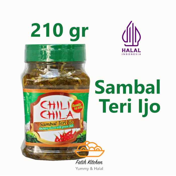 

New[Promo] Chili Chila - Sambal Teri Ijo