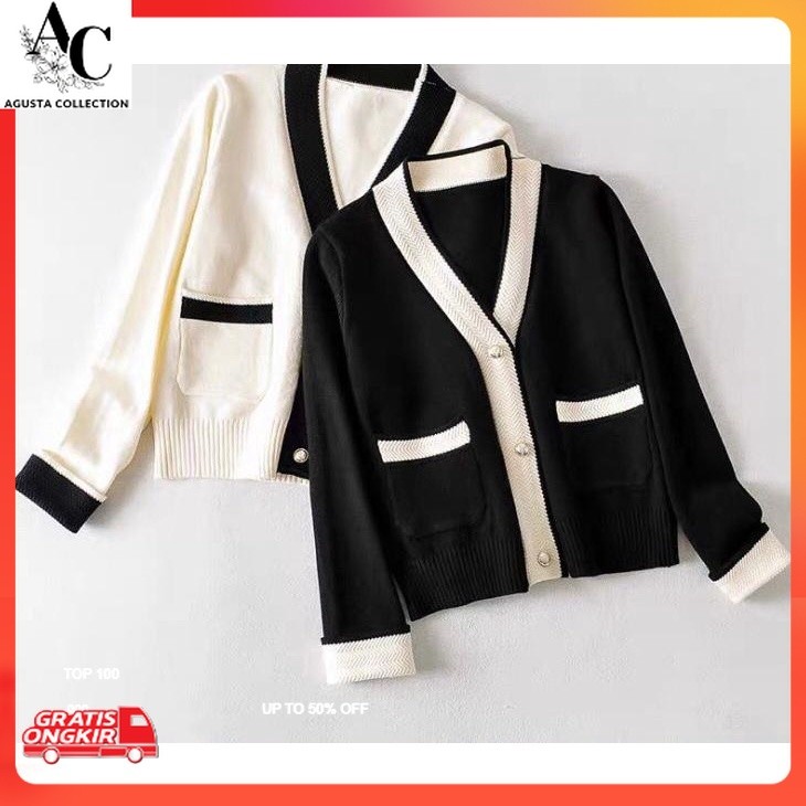 Outer Cardigan Korea / Baju wanita korea Cardigan rajut wanita Cardigan/Atasan Rajut Outer ​lengan P