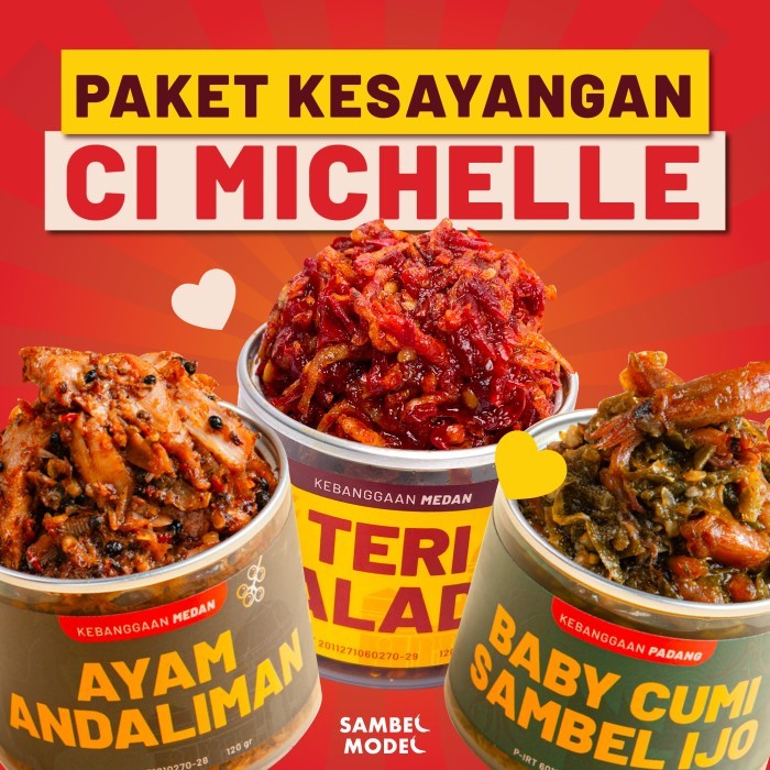 

[New]Promo Sambel Model - Paket Kesayangan - Sambel Lauk Halal