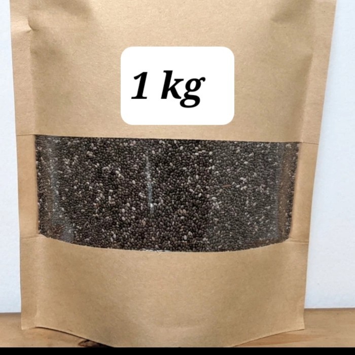 

Biji Chia Seed 1 Kg Organik Black Chiaseed Natural Super Food