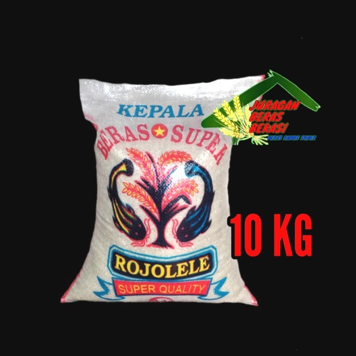 

BERAS KEPALA SUPER ROJOLELE 10KG - 10 LITER