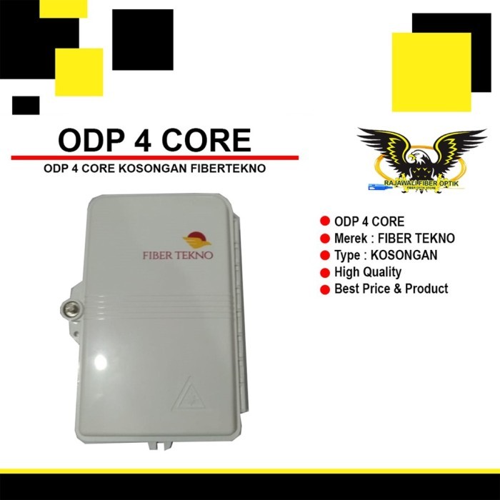 Odp 4c / Odp 4core / Odp 4 Core Kosongan Brand Fiber Tekno