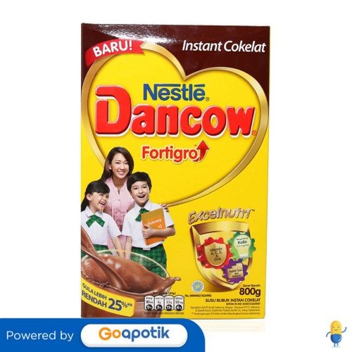 

Dancow Fortigro Instant Rasa Coklat 800 Gram Box