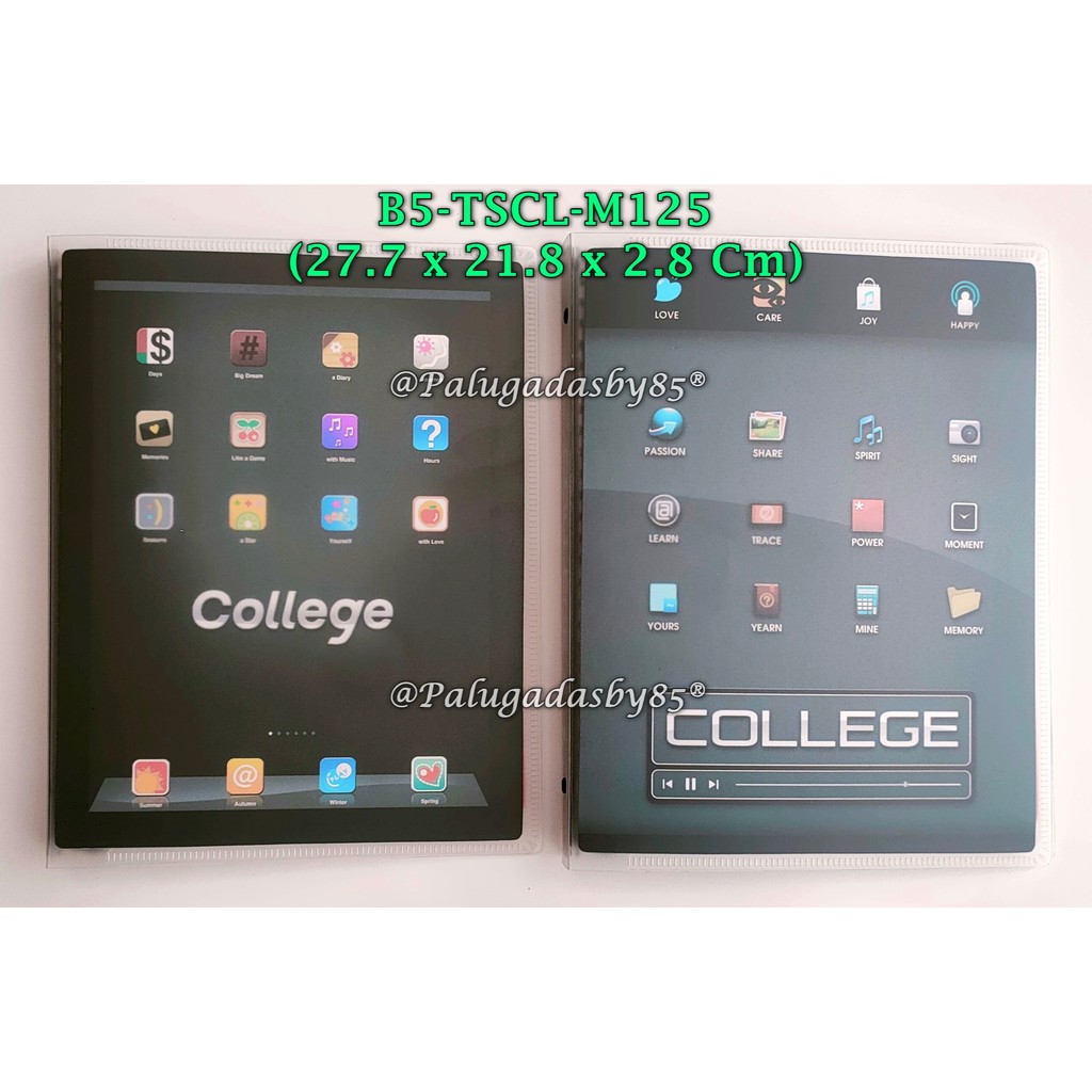 

(1 Biji) Map Binder JOYKO B5-TSCL-M125 College 27.7*21.8*2.8 Cm / Binder Note Joyko B5-TSCL-M125