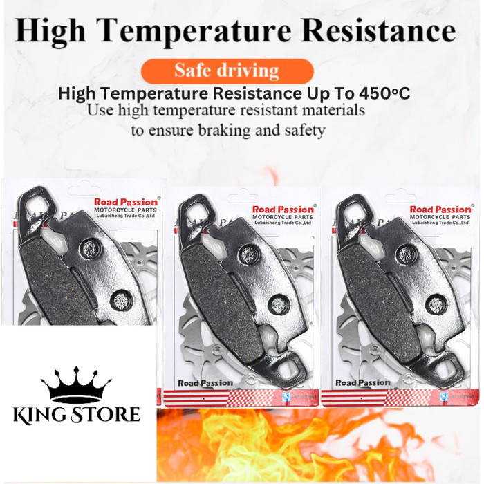 Kampas Rem Kawasaki GPX600R ZX600 GPX750R ZX750 ZR750 Zeph ZX1000 ZX10