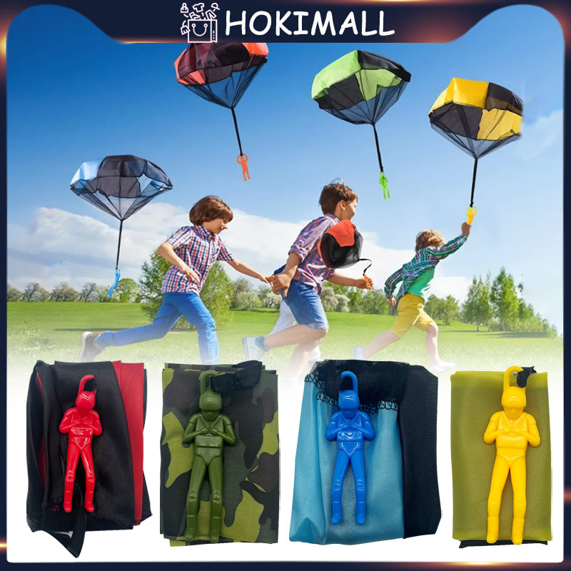 Mainan Parasut Anak / Mainan Jadul Lempar Terjun Payung Anak / Mainan Anak Terjun Payung