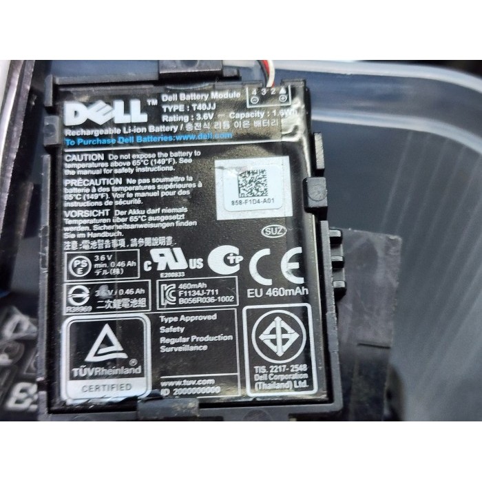 DELL  0T40JJ Dell PERC Battery H710 H730 H730P H830 SNC