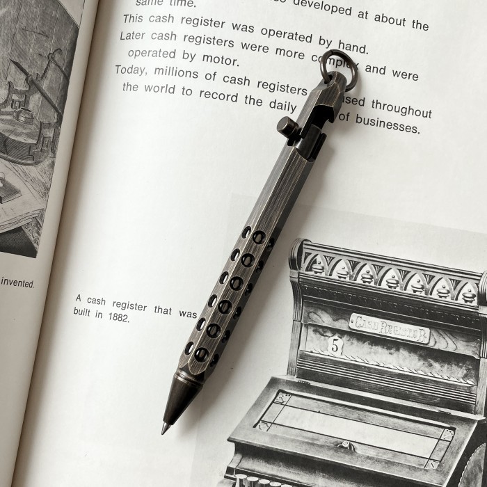 

BEST PRODUCT!!! Gold Brass Pen Luxor / pulpen - Black Brass