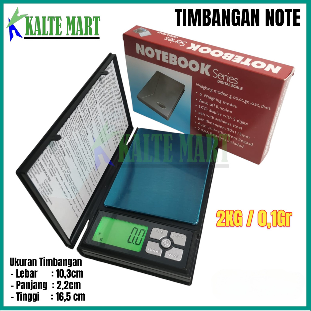 Timbangan Digital Emas Perhiasan Timbangan Pocket Timbangan Mini Timbangan 2kg Timbangan pocket