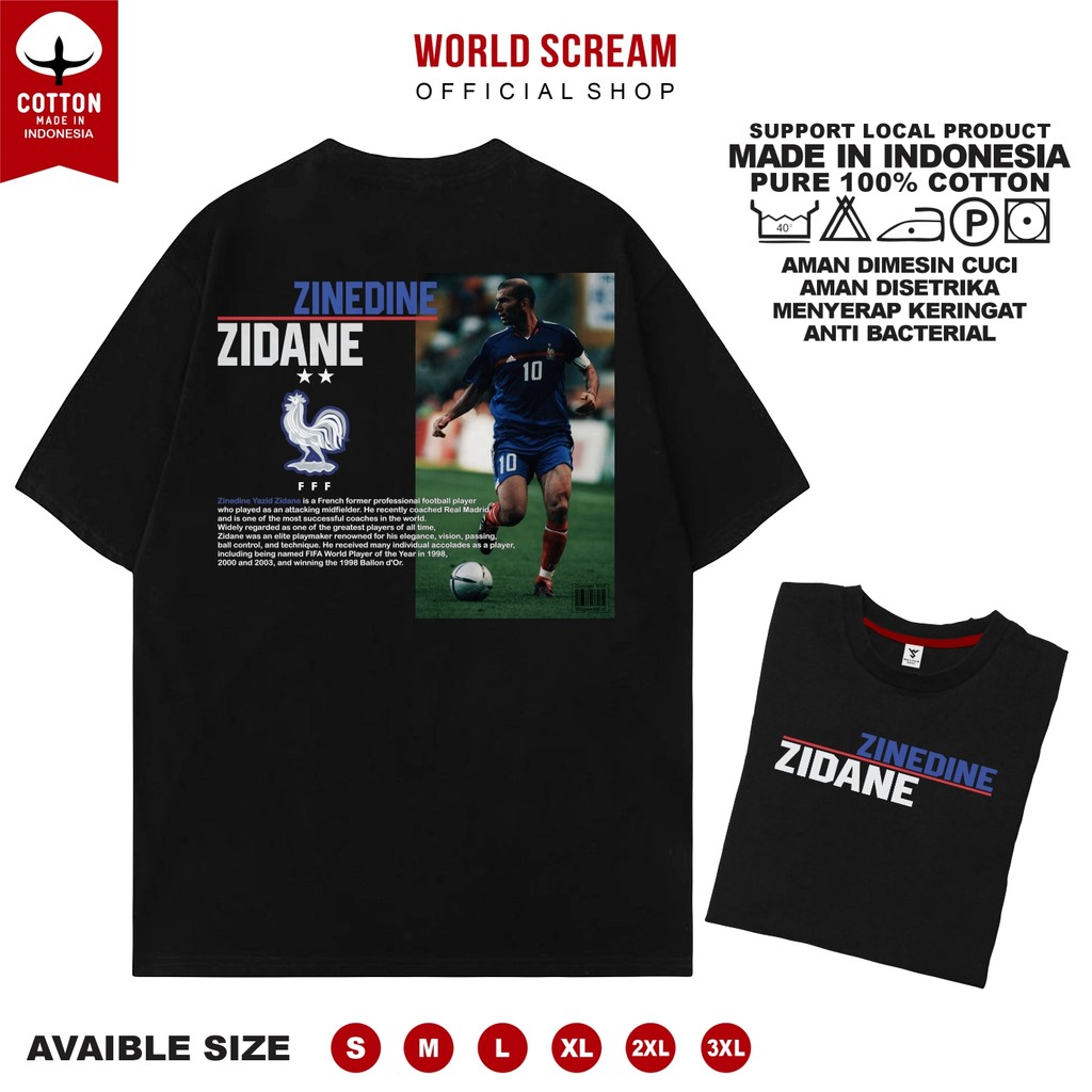 Jersey Bola Kaos Bola - PRANCIS ZIDANE KAOS SEPAK BOLA WORLDCUP JERSEY FUTSAL