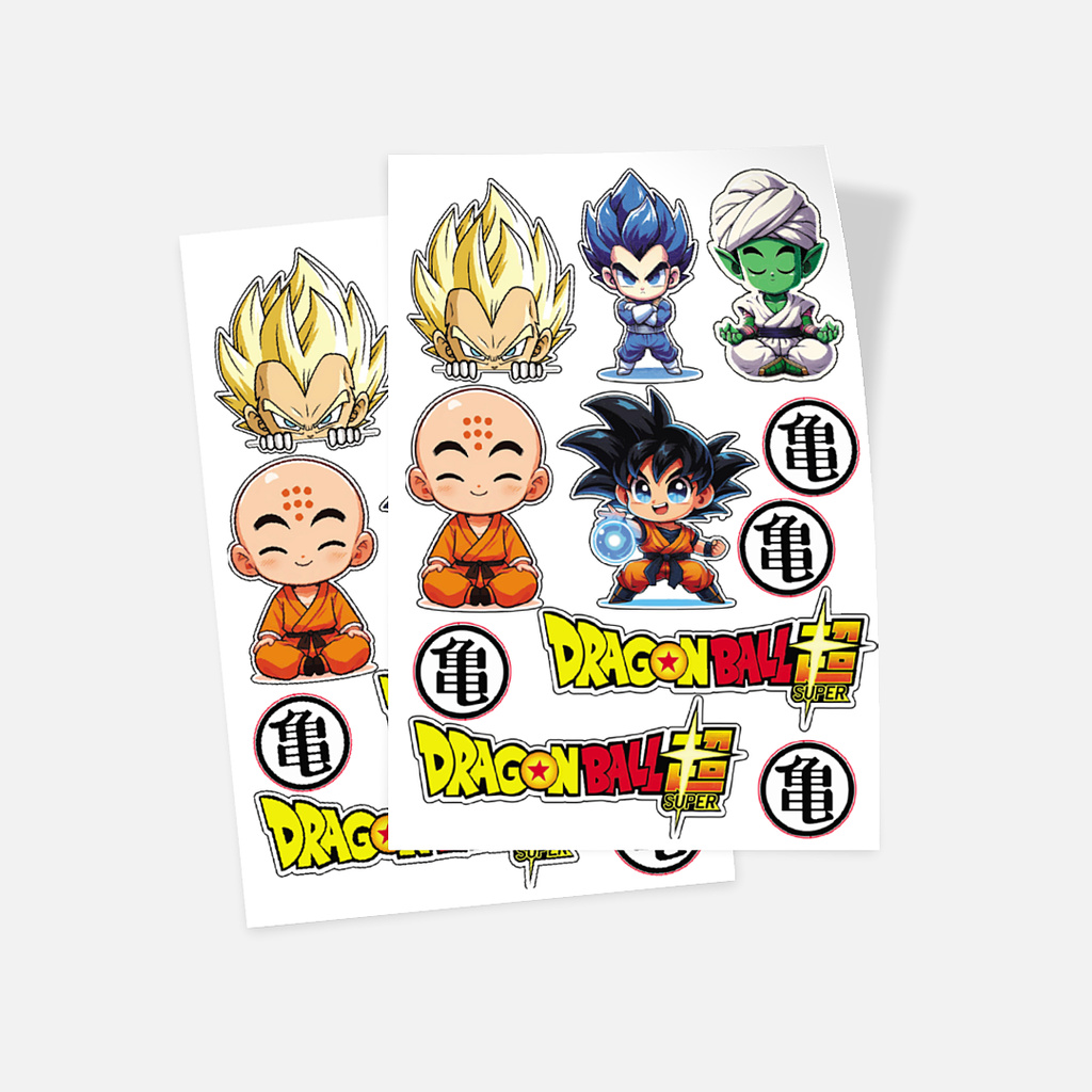 

Glossy Sticker - Set of 2 Anime Dragon ball z
