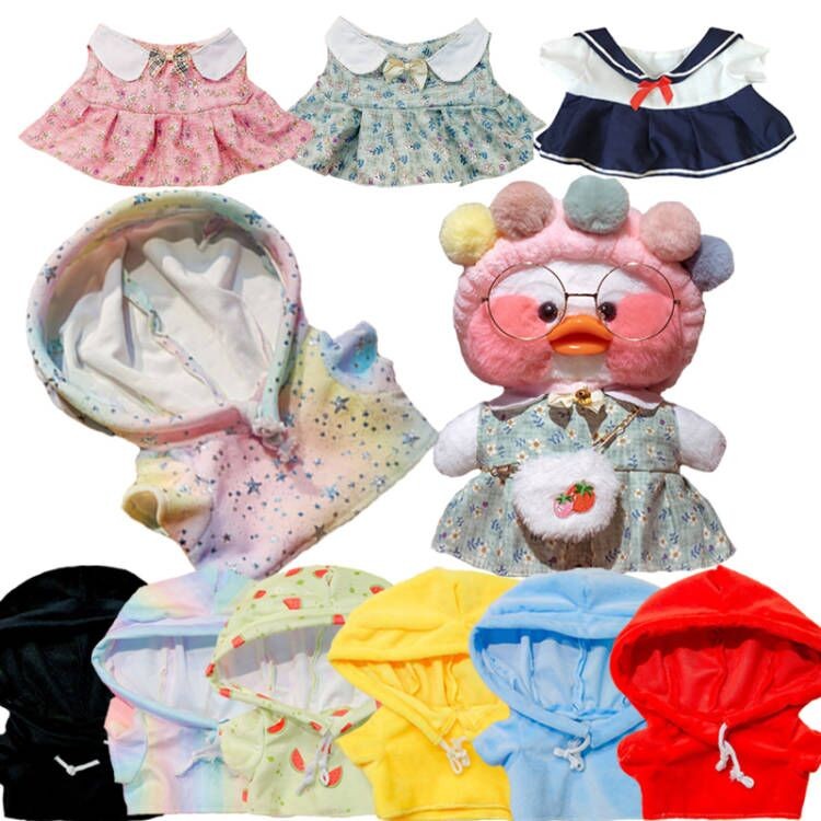 Clothes for Duck 30 Cm Doll Pato Plush Lalafanfan Ducks Plush Toy