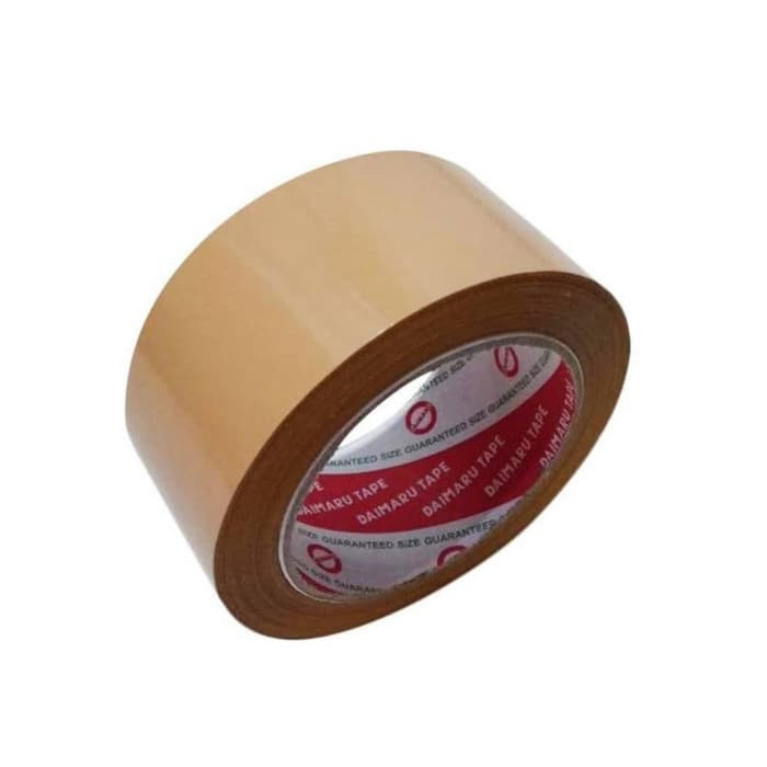 

LP99 Lakban coklat Bening OPP Daimaru Transparan Packing paking 2In 90yard - Cokelat