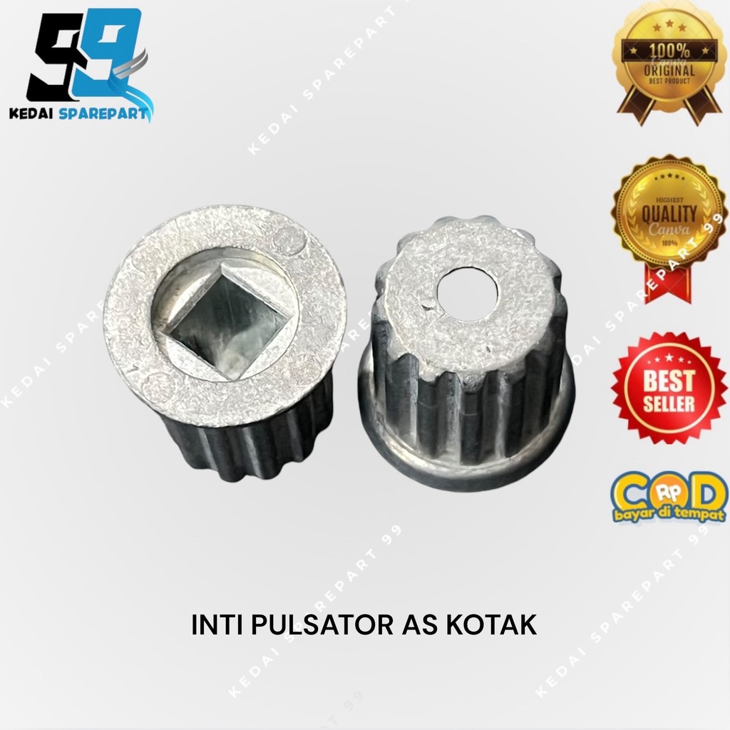 INTI PULSATOR MESIN CUCI AS KOTAK / INTI POLYSATOR AS KOTAK