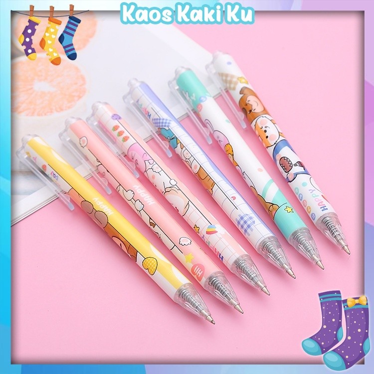 

Pulpen Gel Motif Kelinci Pulpen Pelajar Dan Kantor Pena Lucu Cute Bunny Press Gel Pen 3