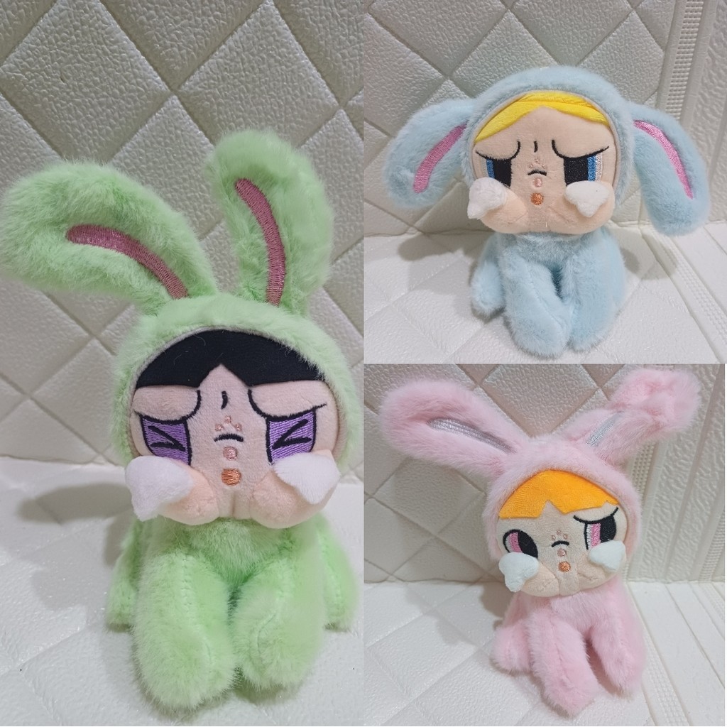 READY POWER PUFF GIRLS//BONEKA PPG CRYBABY VARIANT DUDUK VIRAL/PPG BUNNY