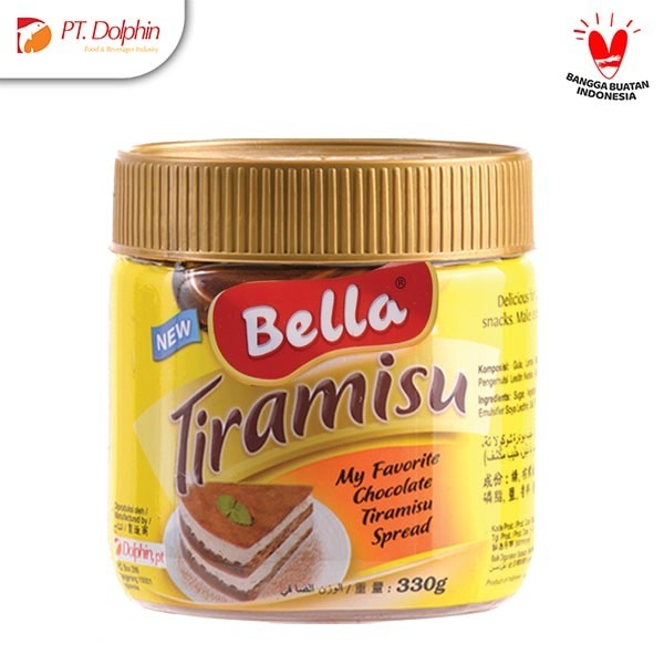 

[New] Bella spread tiramisu (selai tiramisu) - sarapan - manis - roti tawar