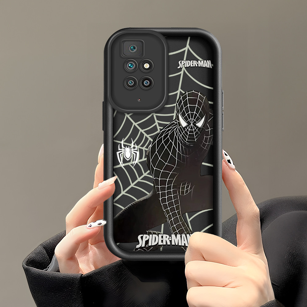Casing Hp Untuk Xiaomi Redmi 10 Phone Case Cesing Soft Cover SpiderMan 3228 Mode Kesing Cream Cassin