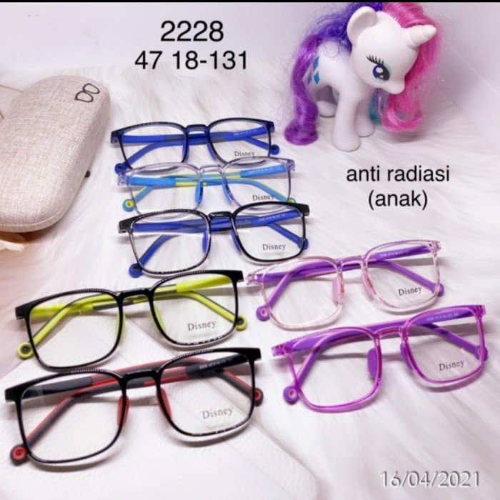 kacamata anak flexibel Lensa plus silinder