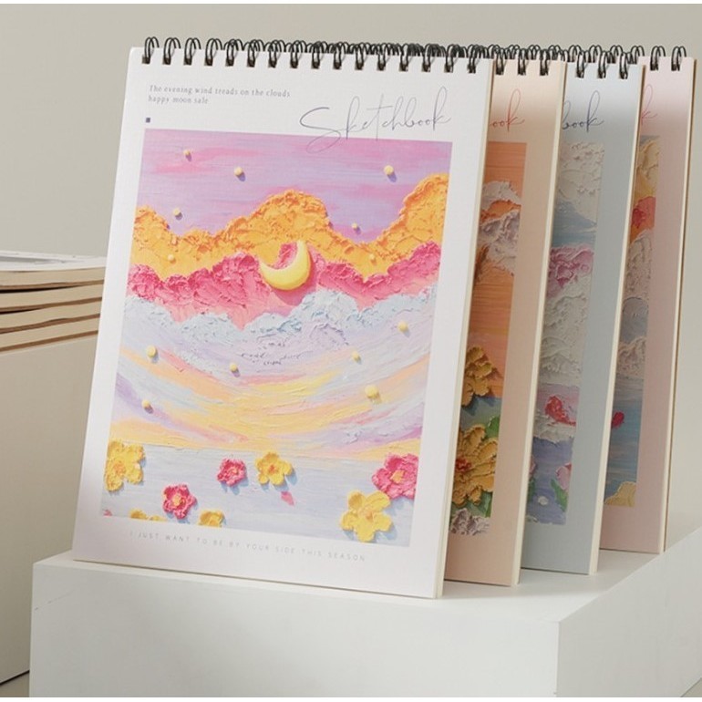 

Sketch book pad polos A4 Buku gambar sketsa artemedia Drawing Art Pain - Aesthetic