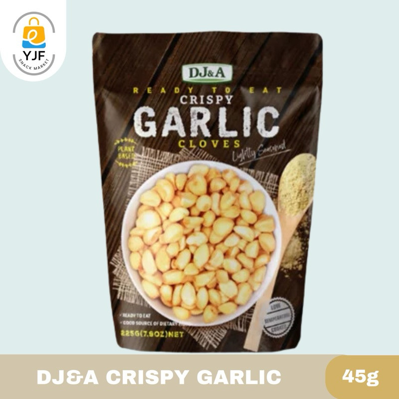

DJ&A Garlic Crispy / Crispy Garlic Clove / Keripik Bawang Putih / Bawang Putih Kering / Dried Crispy Garlic - 45g