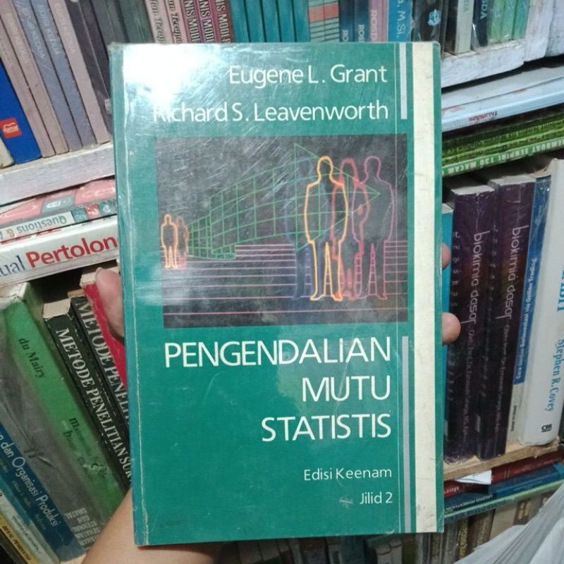 pengendalian mutu statistis edidi keenam jilid 2 (buku bekas original) - gem