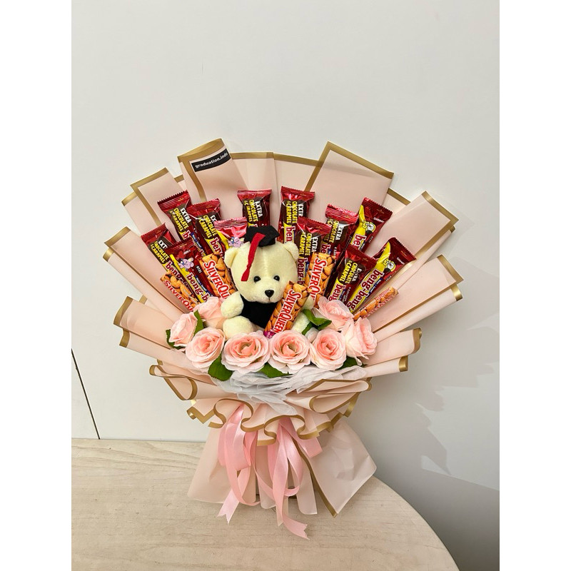 

Buket coklat silverqueen bengbeng cadburry