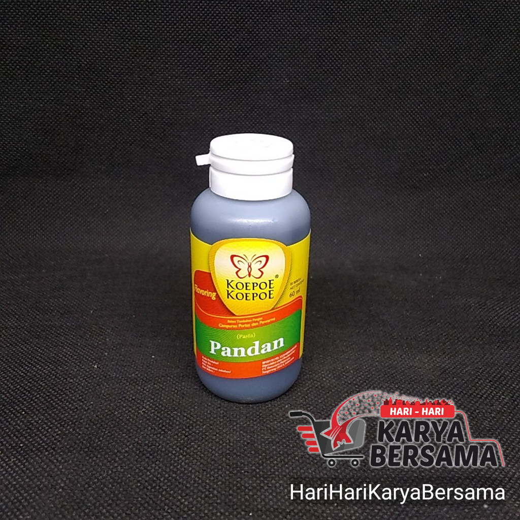

BAHAN BAKING PERISA MAKANAN KOEPOE KOEPOE PASTA PANDAN 60ML