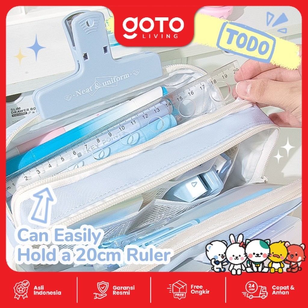 

JAMIN MURAH !!!Goto Leony Pensil Case Tempat Kotak Pensil Anak Perempuan Aesthetic(BISA LANGSUNG ORDER)