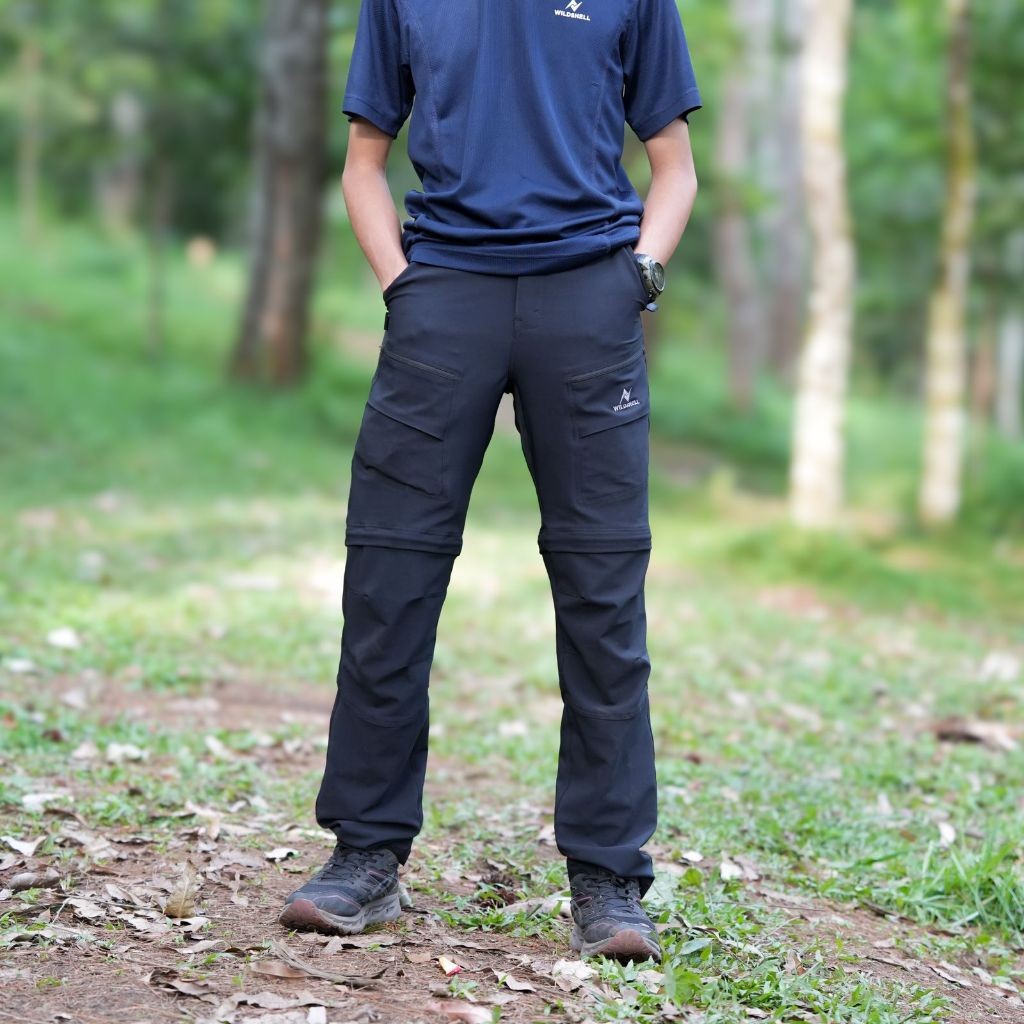 Wild Outdoor Celana Gunung Panjang Bisa di Buat Pendek | Hiker Series ORI 100% WILD OUTDOOR