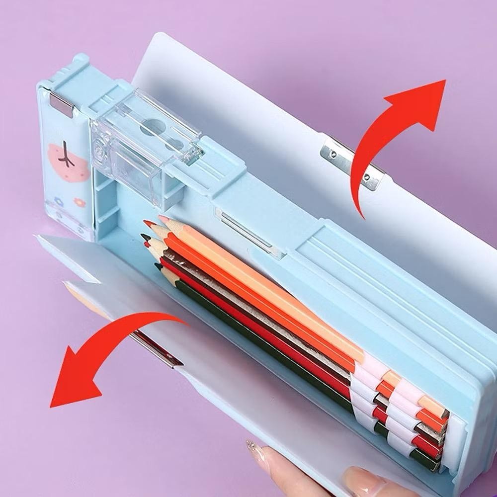 

Kotak Pensil Magnet karakter 2 Layer Atau 2 Sisi / Perlengkapan sekolah / ATK