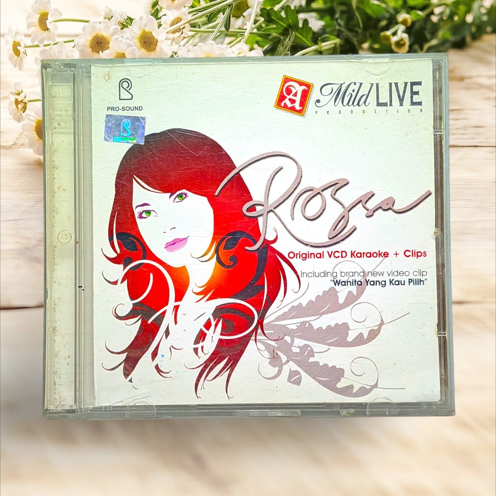 VCD Karaoke - Rossa - Wanita Yang Kau Pilih
