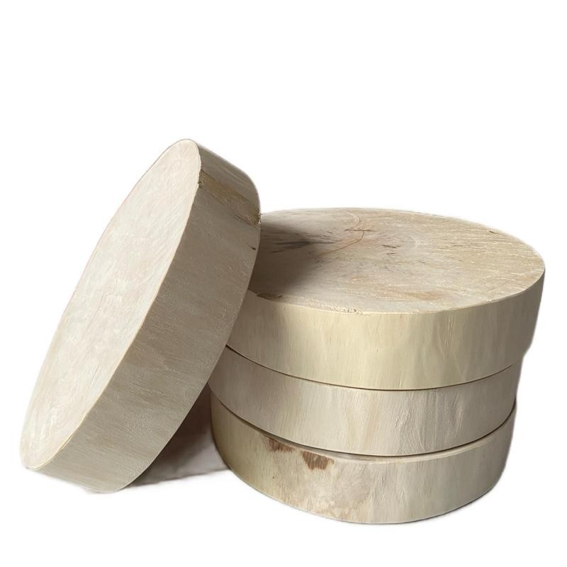 talenan kayu mahoni diameter 25cm tebal 5-6cm