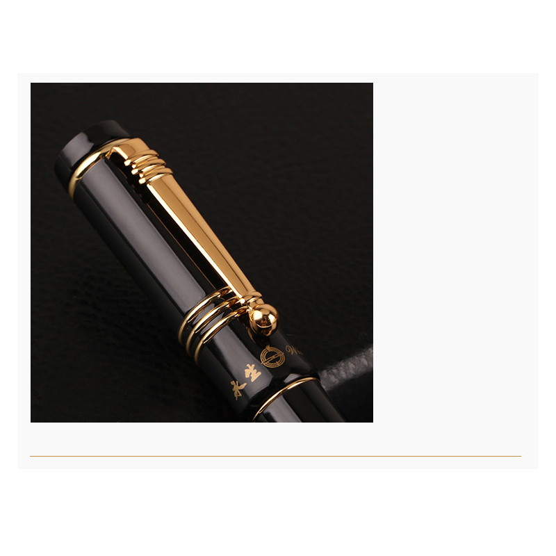 

Luxury Metal Fountain Pen Roller Pen Office School Stationary Nibs for Fountain Pens 0.5mm 1.0mm Customized Logo Name Gift