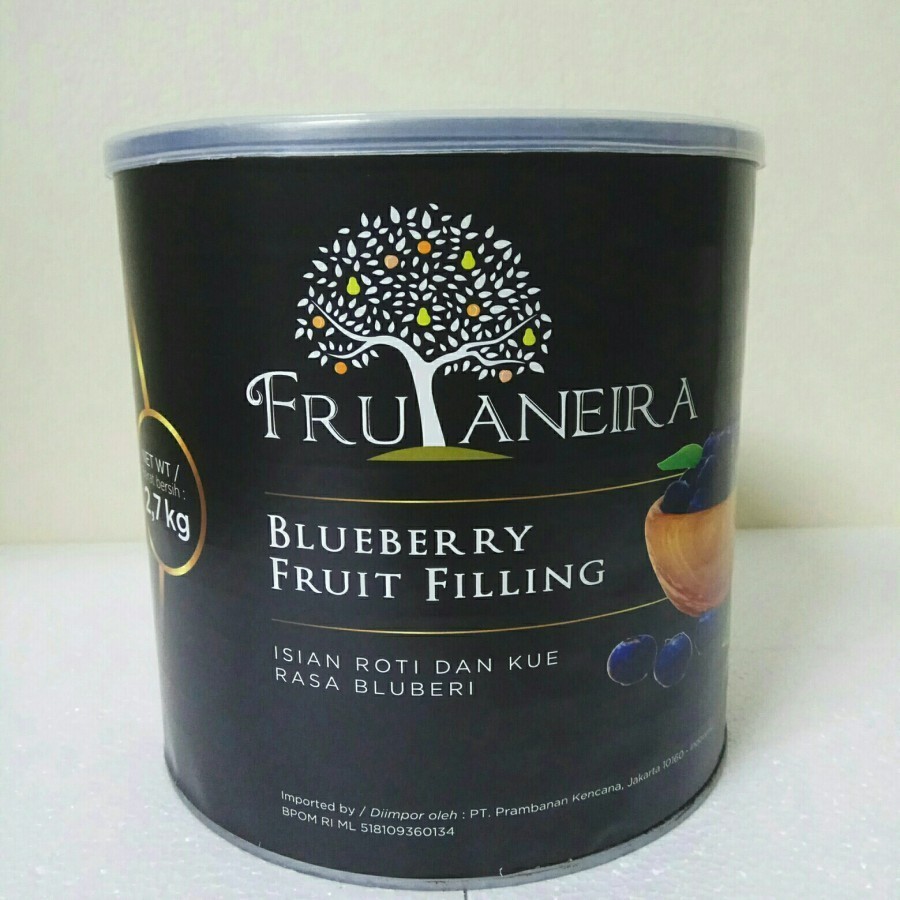 

Buah Filling Blueberry / Fruit Filling Blueberry Frutaneira - 2.7 Kg
