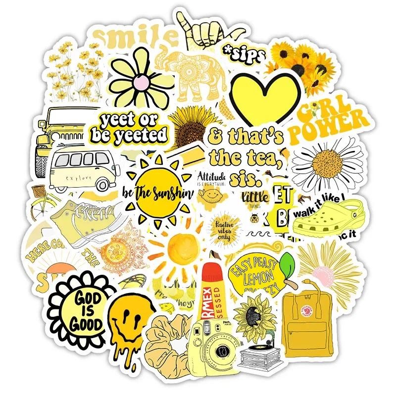 

33 Styles Stickers 50PCS/Pack Decals Sticker For DIY Car Laptop PC Guitar Notebook Luggage Skateboard Cartoon Vsco Girls Sticker