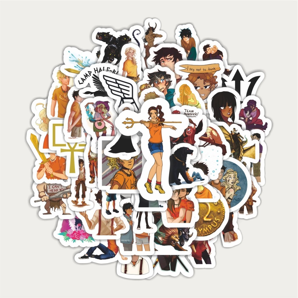 

Sticker Pack Stiker Percy Jackson Casing | Sticker TUMBLR | Stiker LAPTOP KOPER HELM