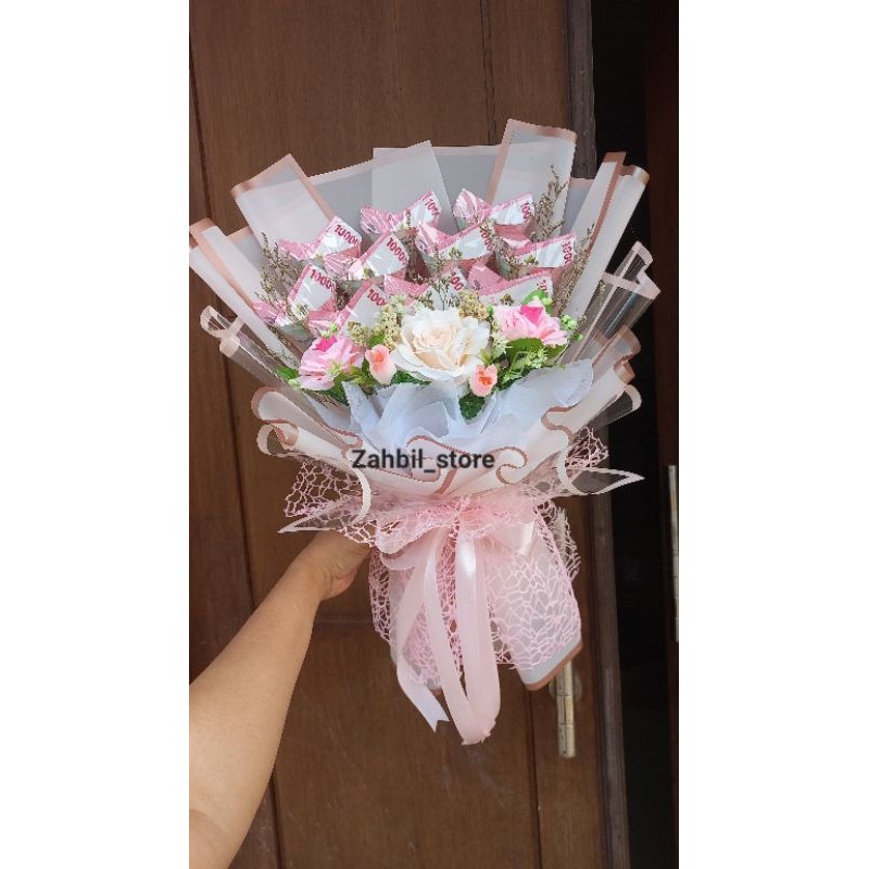 Bucket bunga | Money bouquet |  Buket uang |  50k 100k