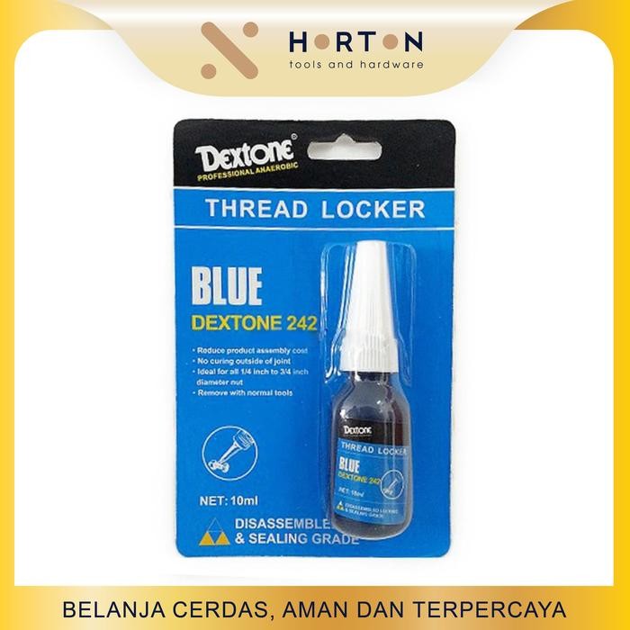

Promo Lem Dextone Blue Thread Locker / Lem Baut Mur Temporer / Lem Serbaguna terlaris