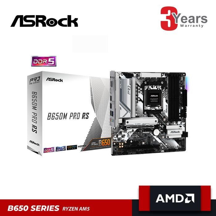 ASROCK B650M Pro RS (AMD B650M, AM5, DDR5) RYZEN