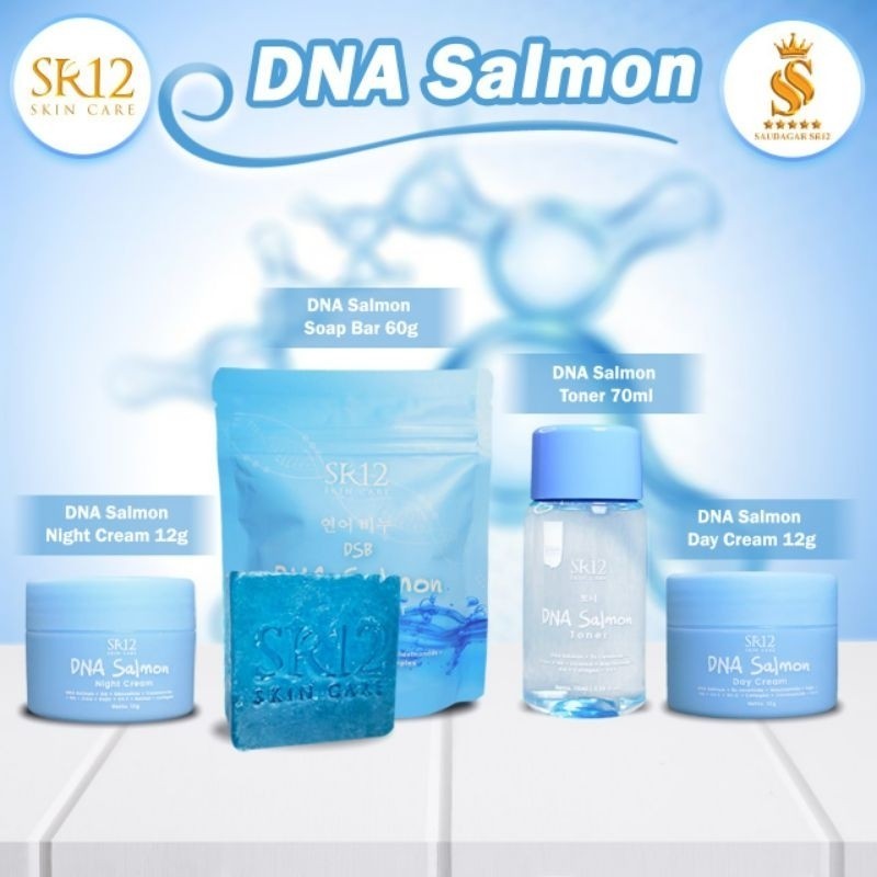 

ASLI 100% PAKET DNA SALMON SR12 PAKET PERAWATAN DNA SALMON PERAWATAN WAJAH