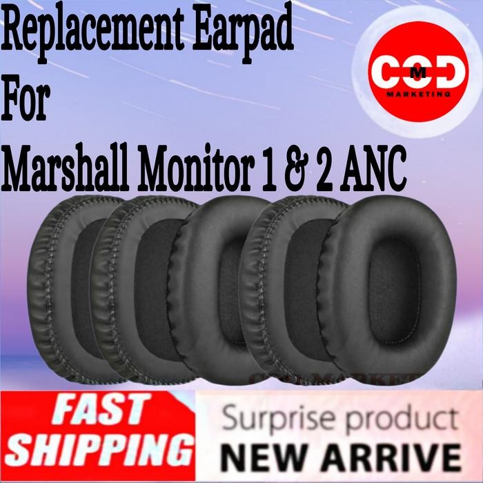 Bantalan Earcup Foam Earpad Cushion Marshall Monitor - Marshall Monitor ii ANC - Marshall Monitor 2 