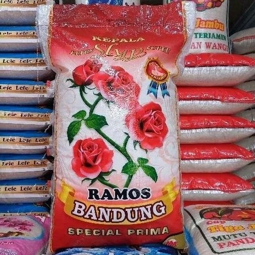 

New Beras Ramos Bandung 20kg Putih Bening PulenPremium