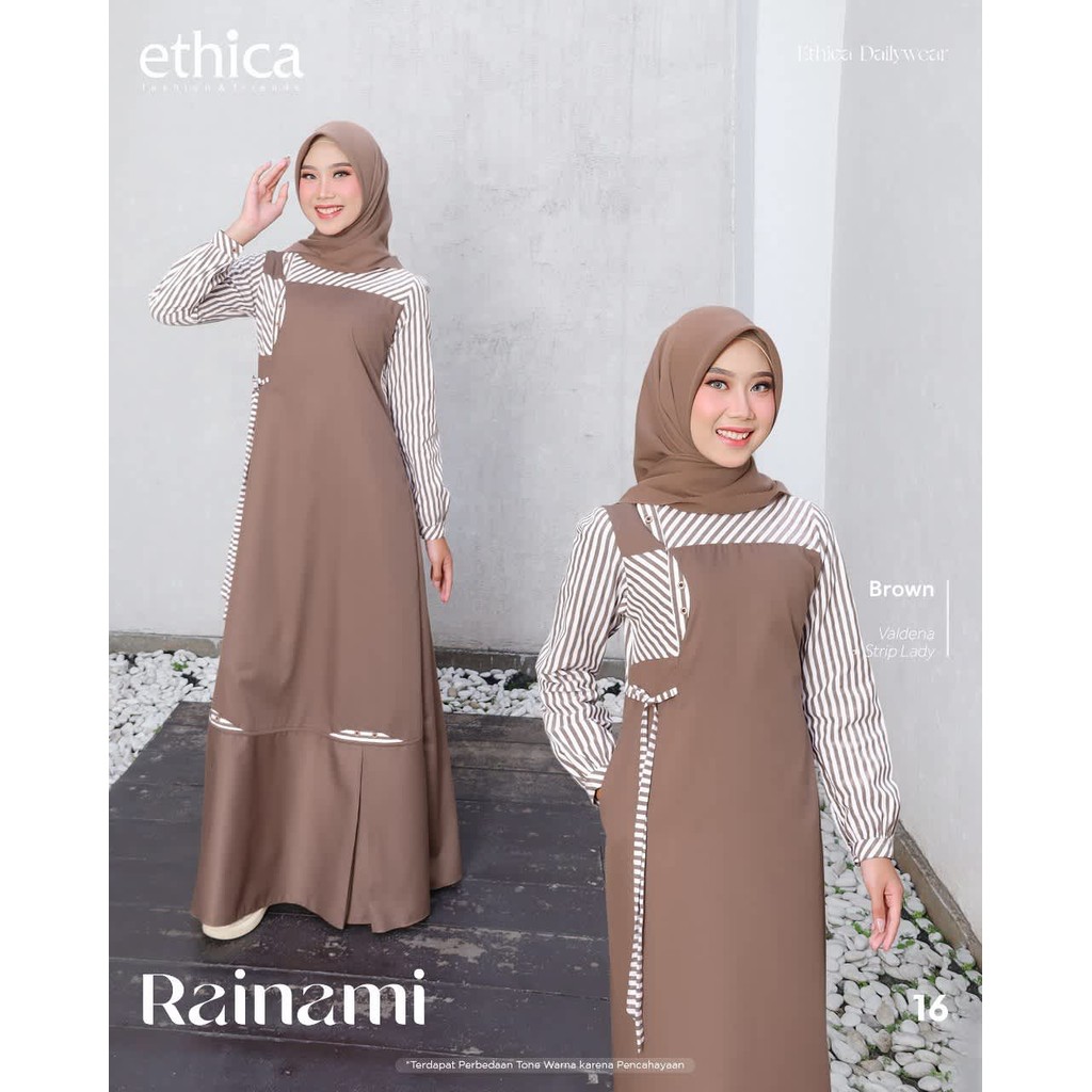 ETHICA GAMIS DEWASA  RAINAMI 16 BROWN